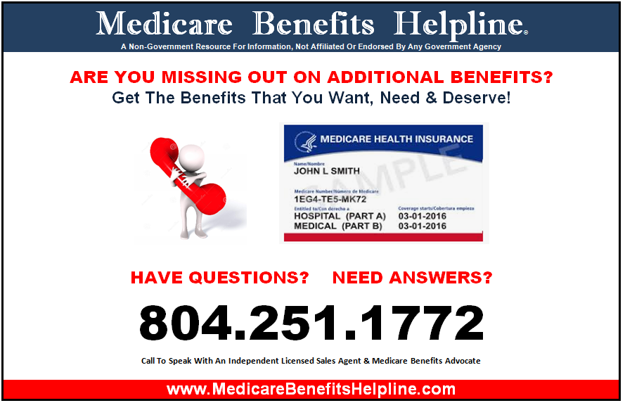 Medicare Benefits Helpline - (www.MedicareBenefitsHelplne.com/help.html)